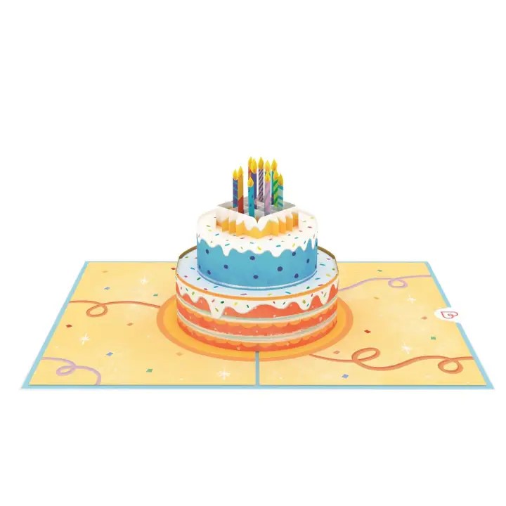 Carte d'Anniversaire "Birthday Cake"