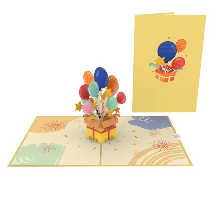 Carte d'Anniversaire "Giftbox"