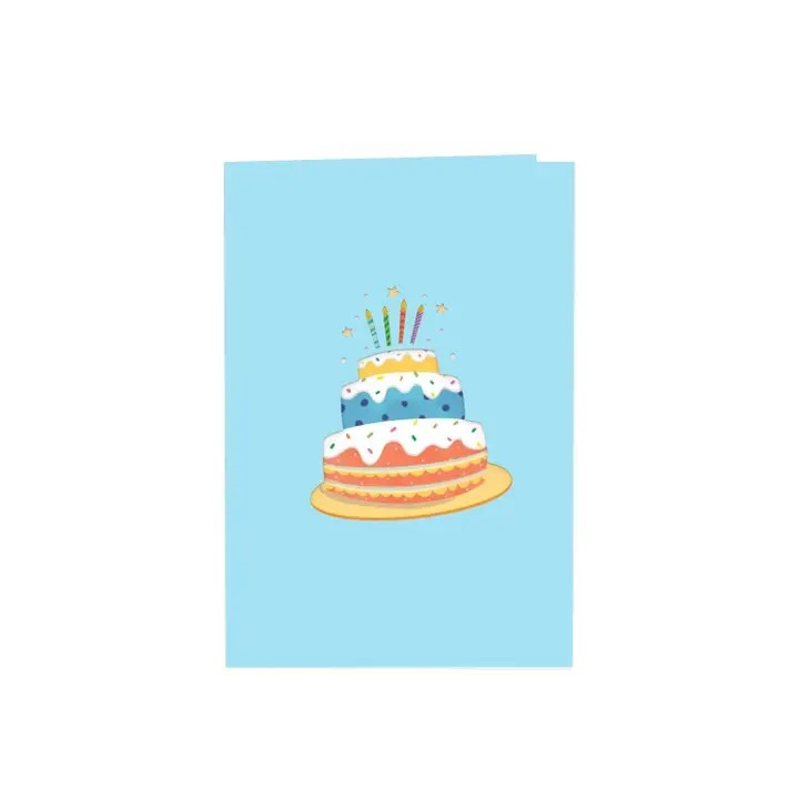 Carte d'Anniversaire "Birthday Cake"