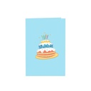 Carte d'Anniversaire "Birthday Cake"