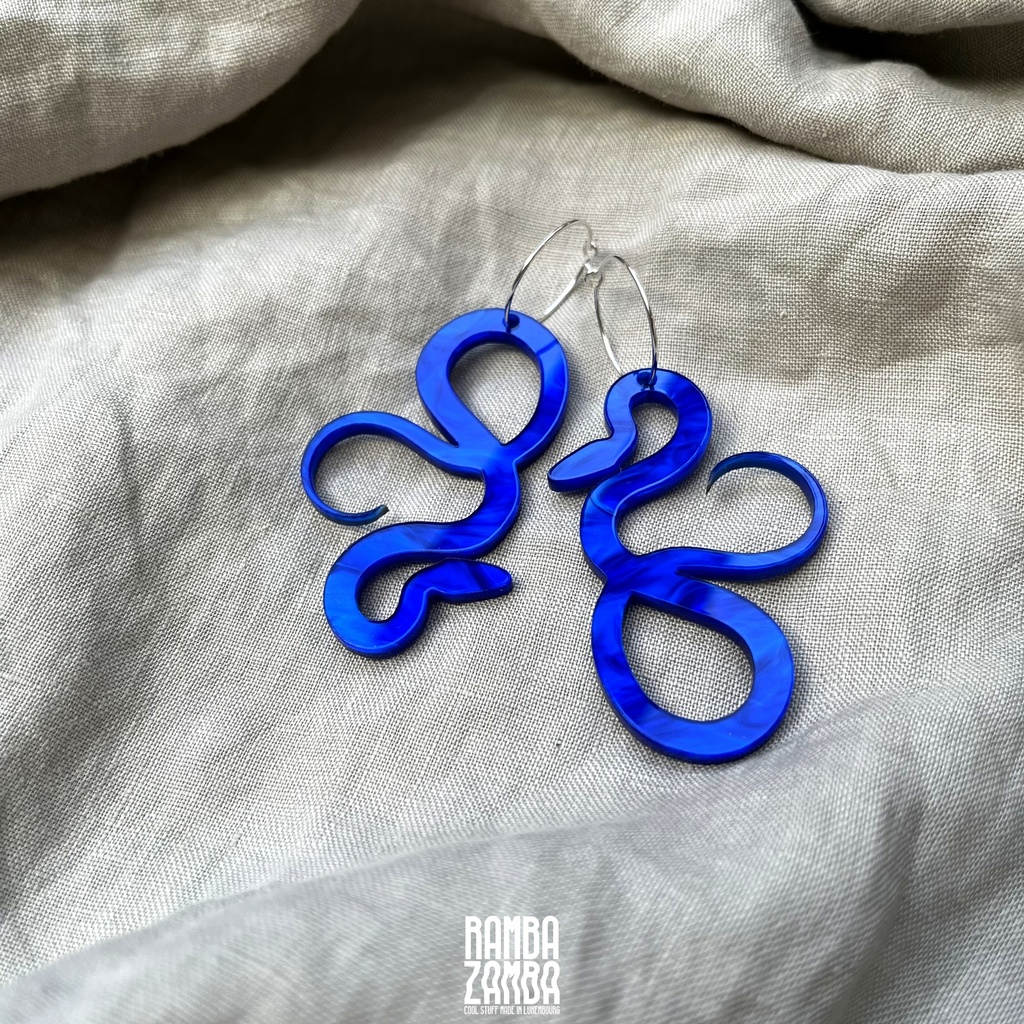 Boucles d'oreilles "Snake"