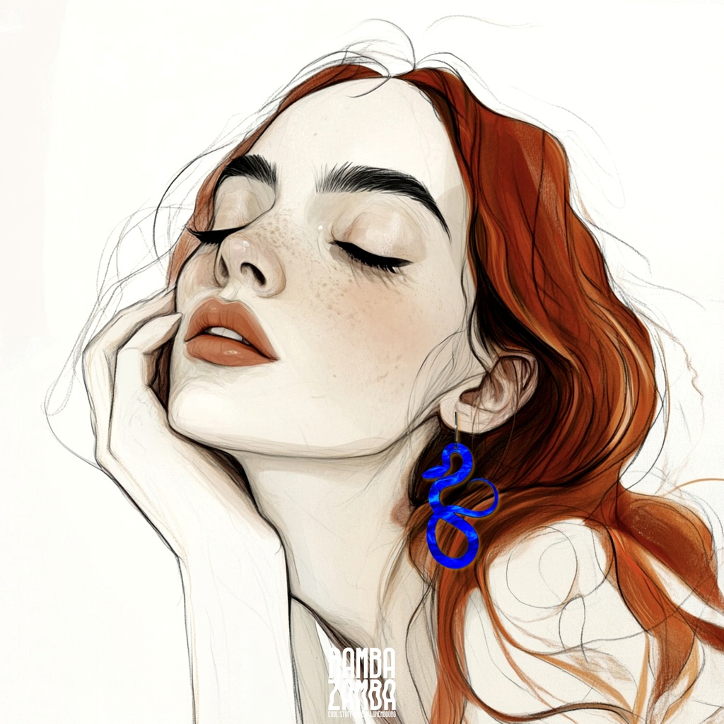 Boucles d'oreilles "Snake"