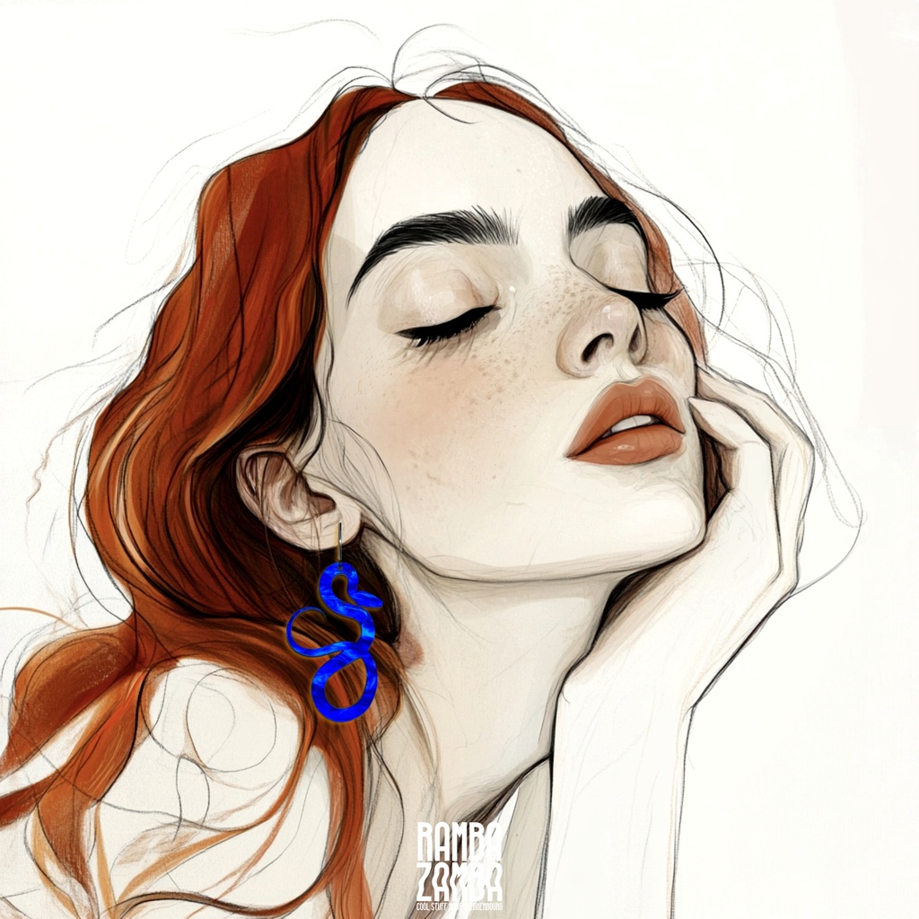 Boucles d'oreilles "Snake"