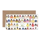 Carte d'anniversaire "Oiseaux mignons"