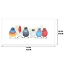 Carte d'anniversaire "Oiseaux mignons"