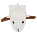Gant de toilette large mouton