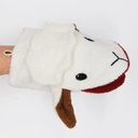 Gant de toilette large mouton