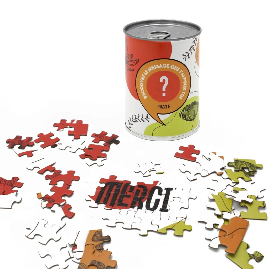 Puzzle "Merci"