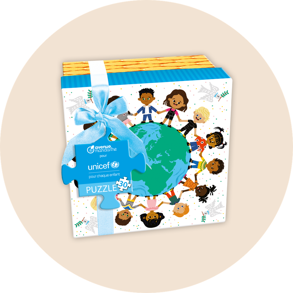 Puzzle "enfants unis"