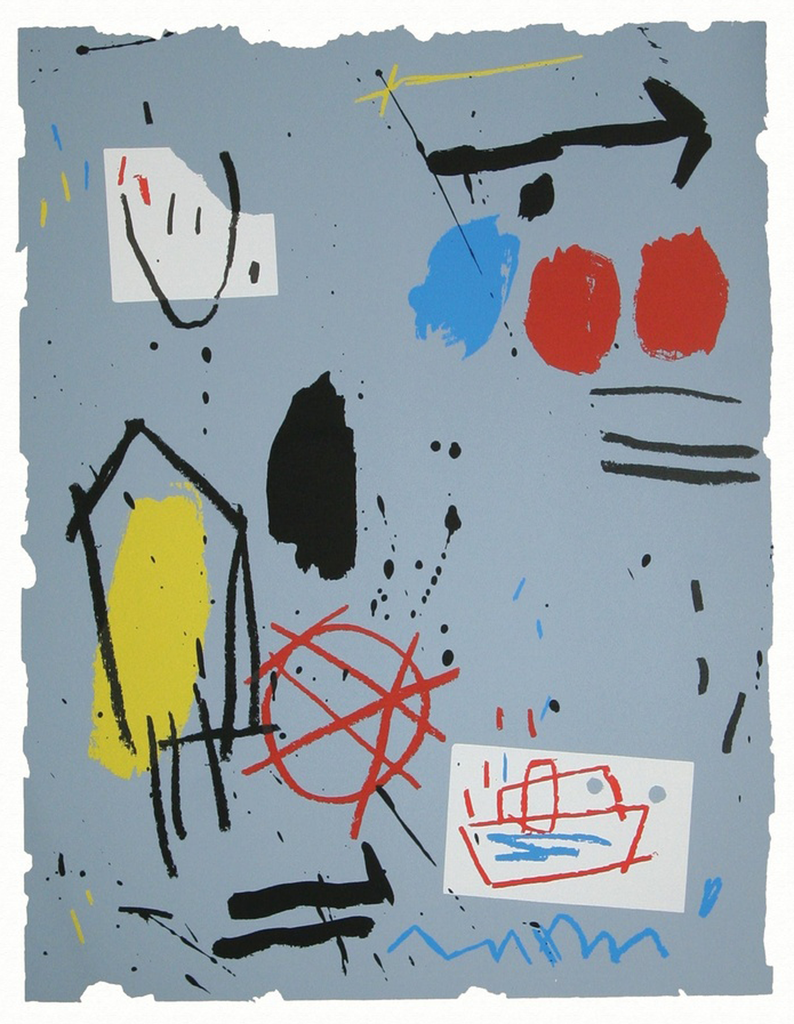 Sérigraphie "VOYAGE" Gast MICHELS