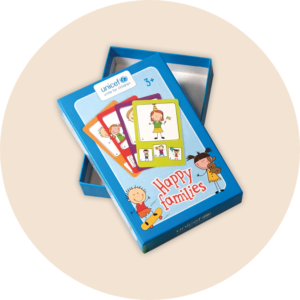 Jeu de cartes "Happy Families"