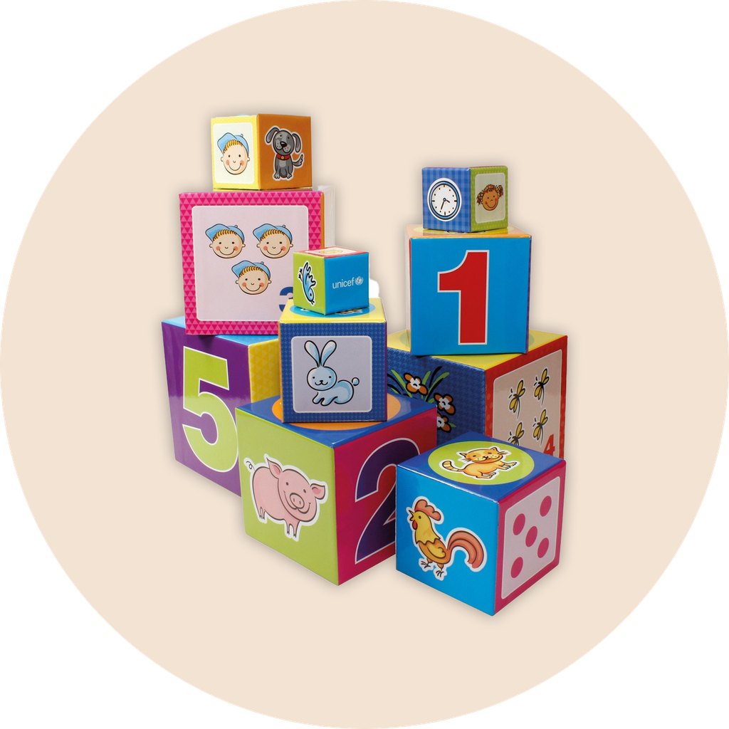 Cubes de construction