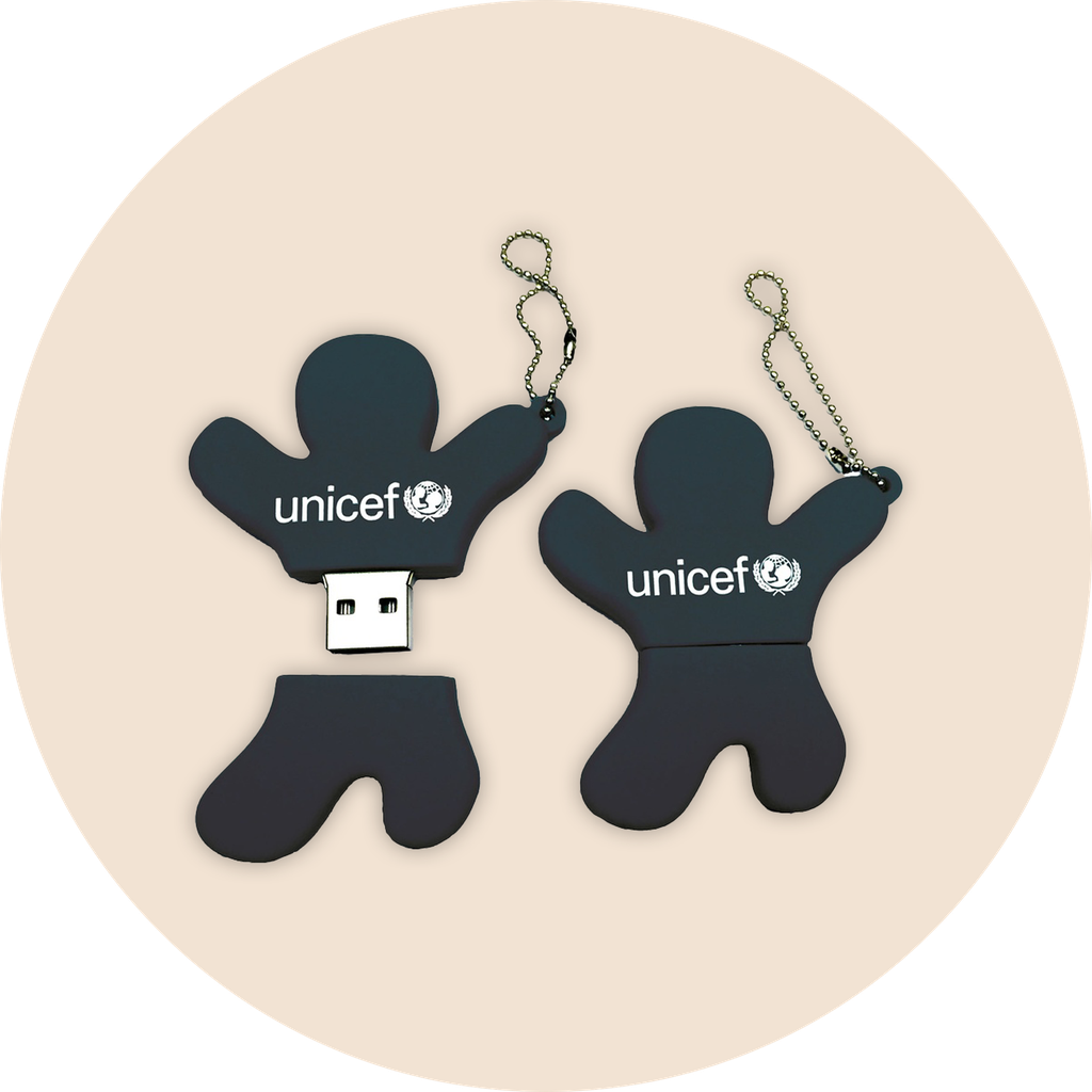 Clé USB silhouette