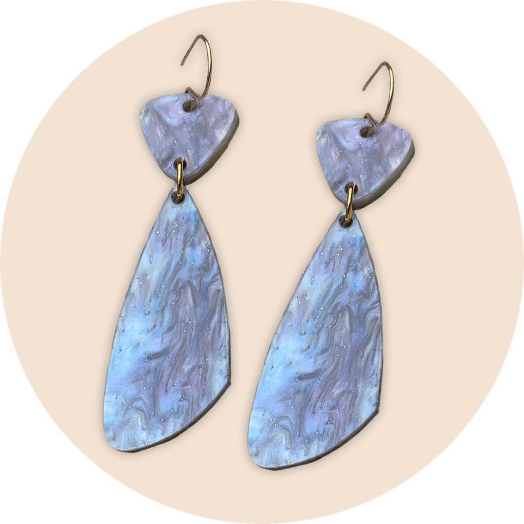 RAMBAZAMBA Boucles d'oreilles "DROP acrylic"