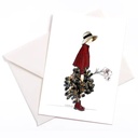 Carte de condoléances "Fleur"