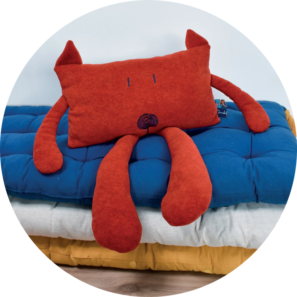 Coussin Futfut le Renard