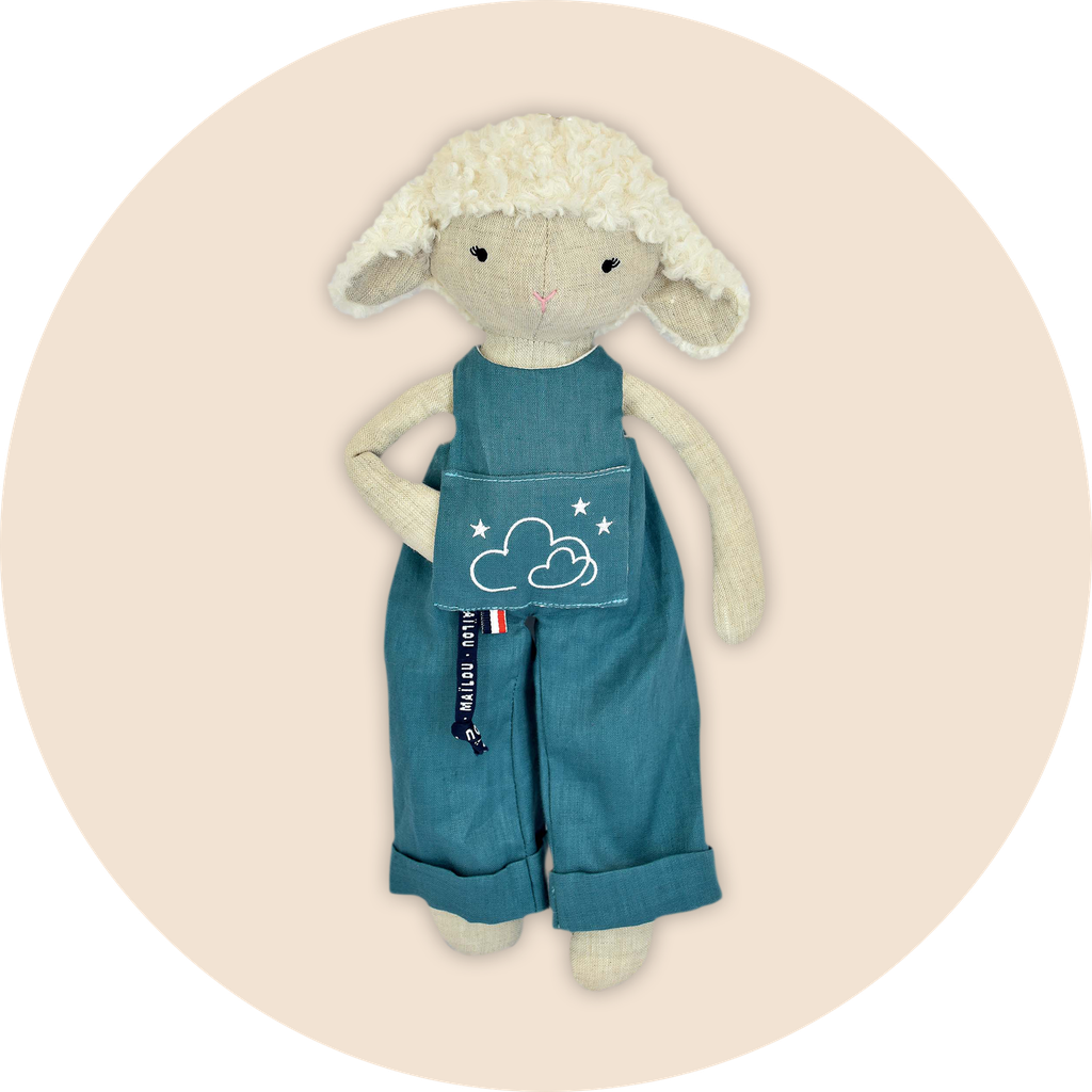 PERLIPOPETTE - MOUTON EN SALOPETTE