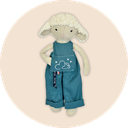 PERLIPOPETTE - MOUTON EN SALOPETTE