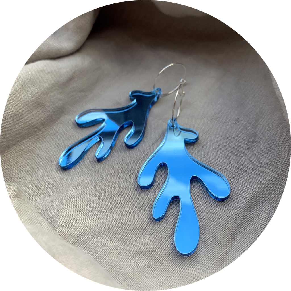 Boucles d'oreilles "CORAL"