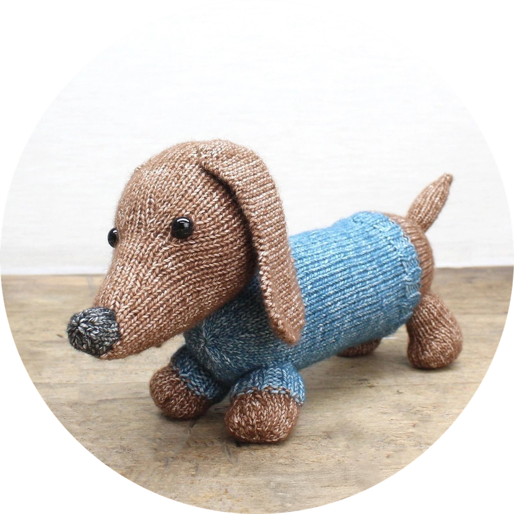 Kit de tricotage "Ria Dachshund"