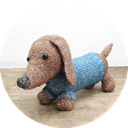 Kit de tricotage "Ria Dachshund"