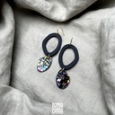 Boucles d'oreilles RAMBAZAMBA "Pebble double"
