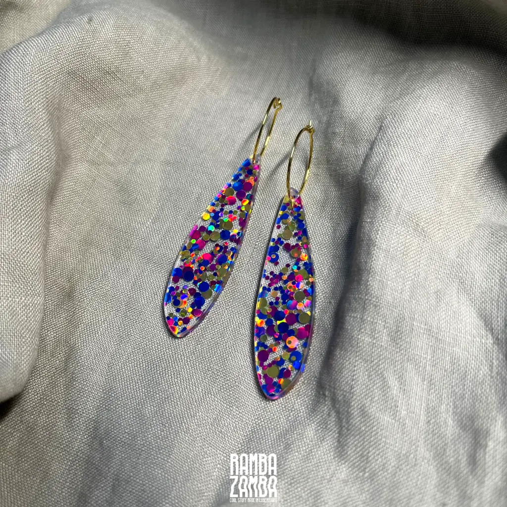 RAMBAZAMBA boucles d'oreilles "Poppy hoops"
