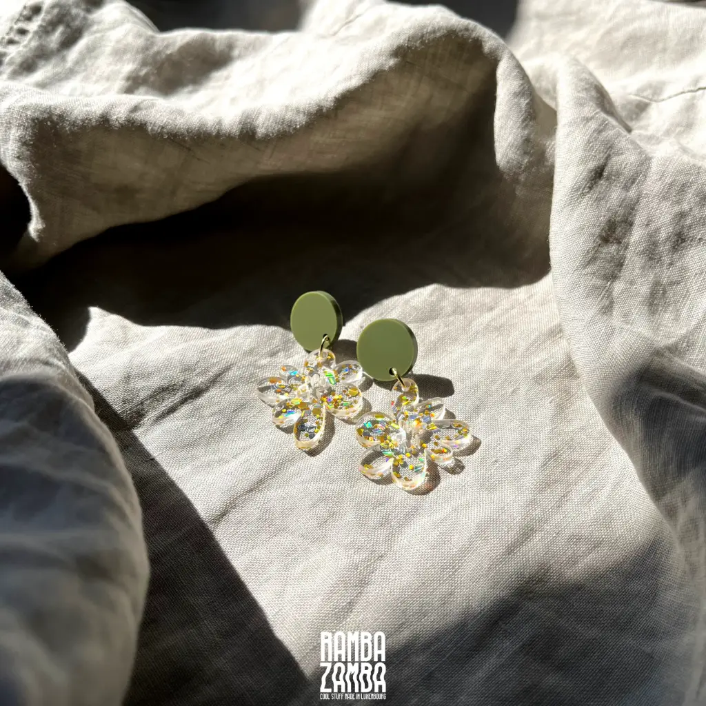 RAMBAZAMBA  boucles d'oreilles "Flower Studs"