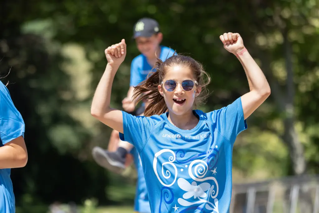 T-Shirt Kids UNICEF CITY RUN x LISA JUNIUS