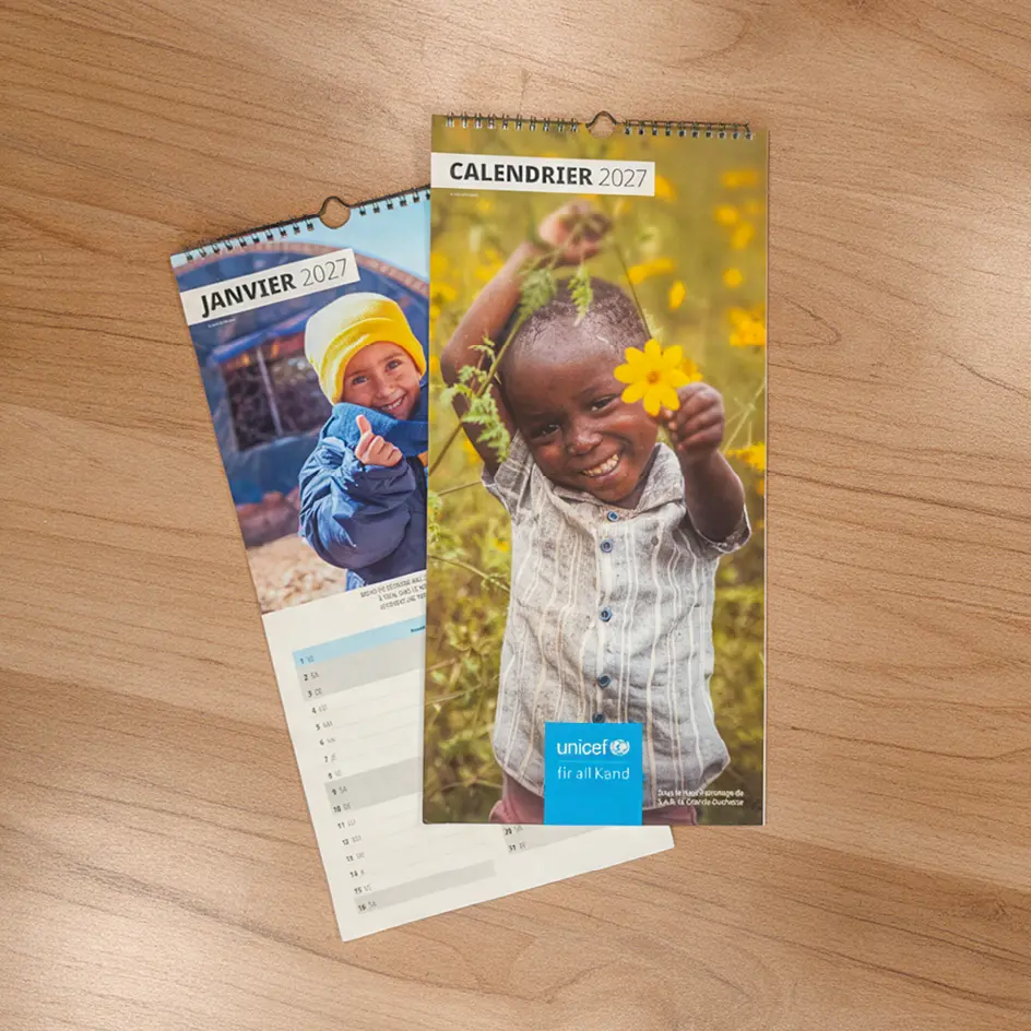 Calendrier UNICEF 2027