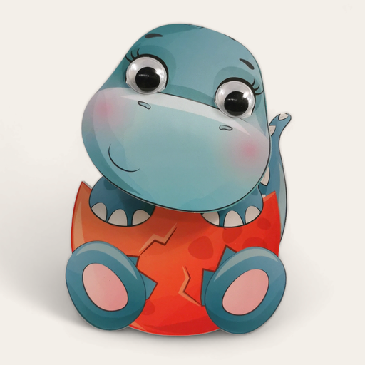 [US0151] Carte d'anniversaire "Dinosaure"