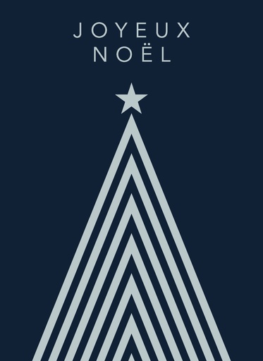 [US0209] Lumières du sapin (bleu)