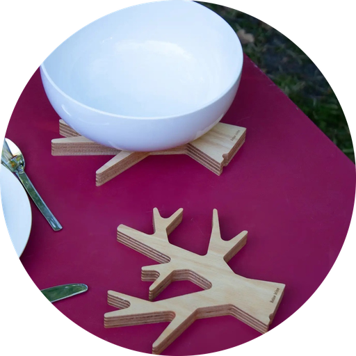 [US0262] Dessous de plat "Arbre"