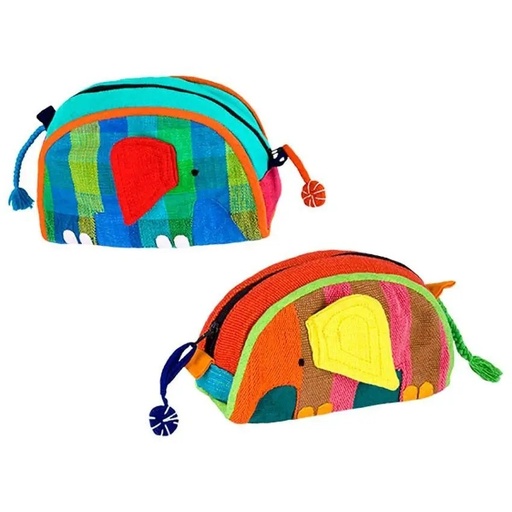 [US0291] Etui en tissu "Elephant"