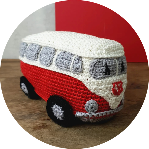 [US0292] Kit de crochet DIY "Retro Van"