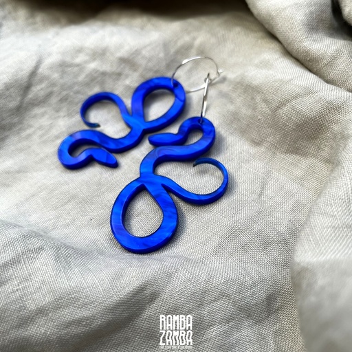 [US0308] Boucles d'oreilles "Snake"