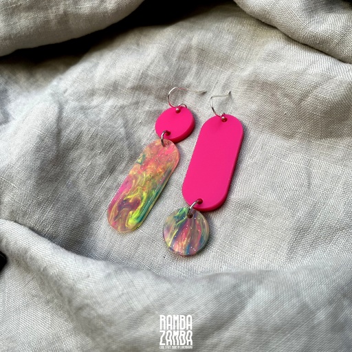 [US0309] RAMBAZAMBA Boucles d'oreilles "Nadin"