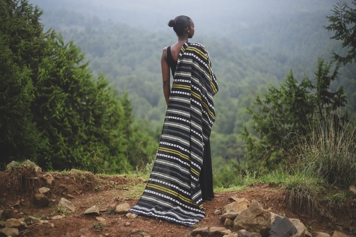 [US0316] SABAHAR Echarpe "Timket"