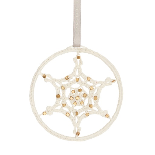 [US0358] MADE51 Decoration de Noël "Eternal Snowflake Ornament"