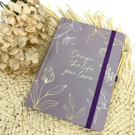 [US0372] Bullet Journal violet
