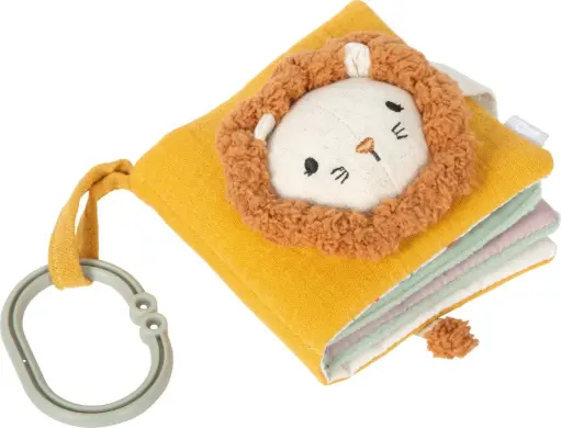 [US0391] Livre sensoriel "petit lion"
