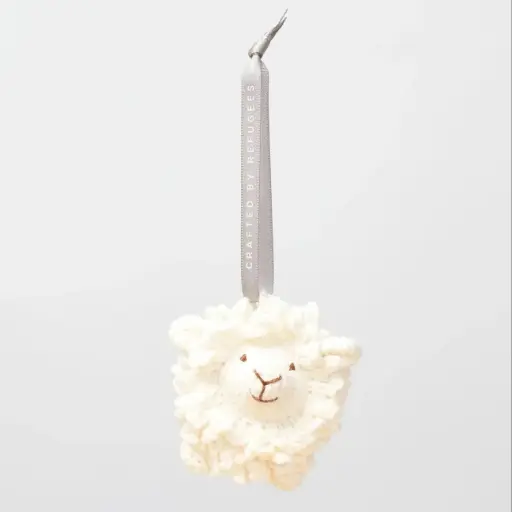 [US0408] MADE51 Décoration de Noël "Abundant Sheep Ornament"